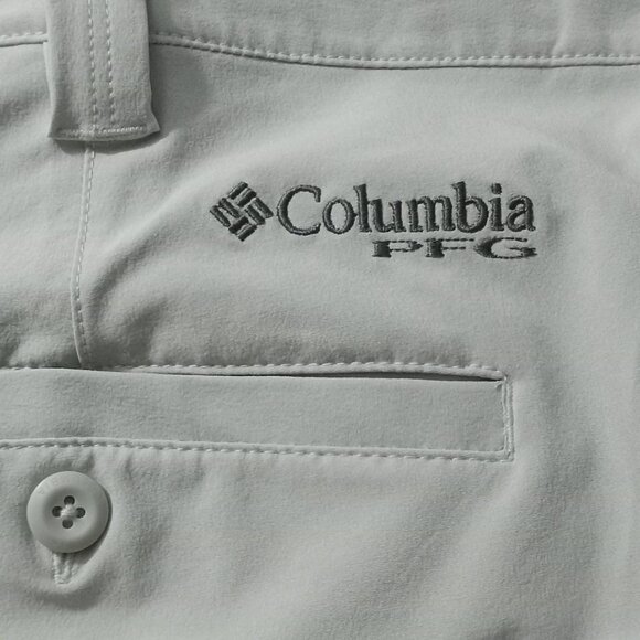 Columbia PFG Terminal Tackle Shorts Mens 44 waist/INS 10" GRAY UPF 50 NWT s-6793 - Picture 13 of 16